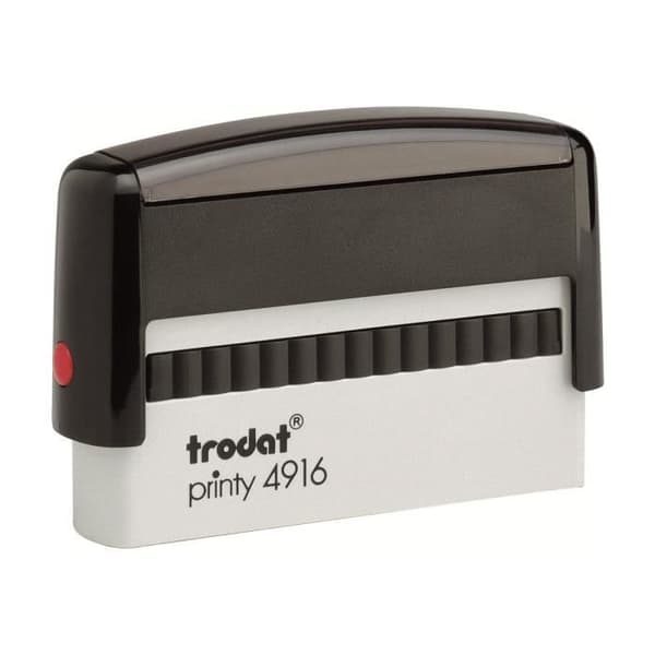 Trodat Printy 4916 Personlig text självfärgad stämpel 10 x 70 mm