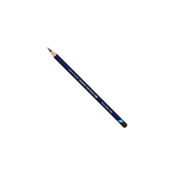 Akvarellkrita - DERWENT - INKTENSE - Bränd Ombre - Brun - Blandad