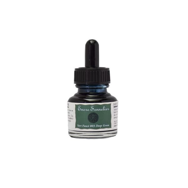 Flacon bläck Sennelier 30ml Mörkgrön 803