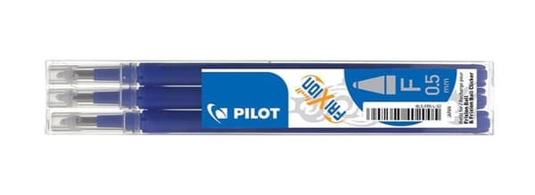 Pilot kuulakärkikynän täyttö /Fr5/ Frixion BALL Blue BLS-FR5-L-S3