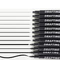 Miniatyrbillede 3 af 5: INF Neutral Fineliner Pen Sæt - 6 Sorte Penne til Tegning & Skitsering