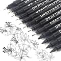Miniatyrbillede 4 af 5: INF Neutral Fineliner Pen Sæt - 6 Sorte Penne til Tegning & Skitsering