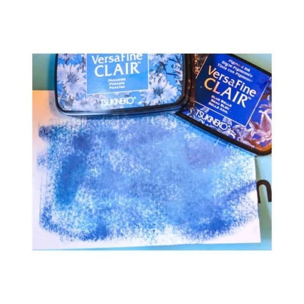 Bläck - Tsukineko - Versafine Clear - Blue Belle - Snabbtorkande - Vattentålig