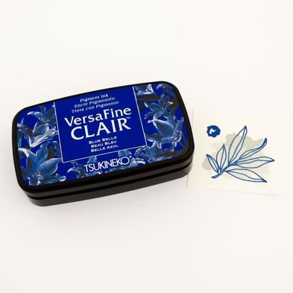 Bläck - Tsukineko - Versafine Clear - Blue Belle - Snabbtorkande - Vattentålig