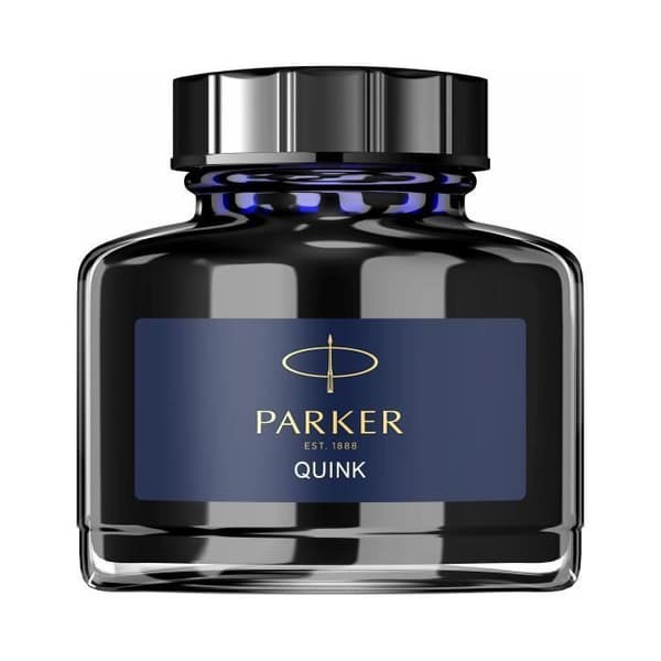 PARKER Quink blå/svart bläckflaska, 57 ml