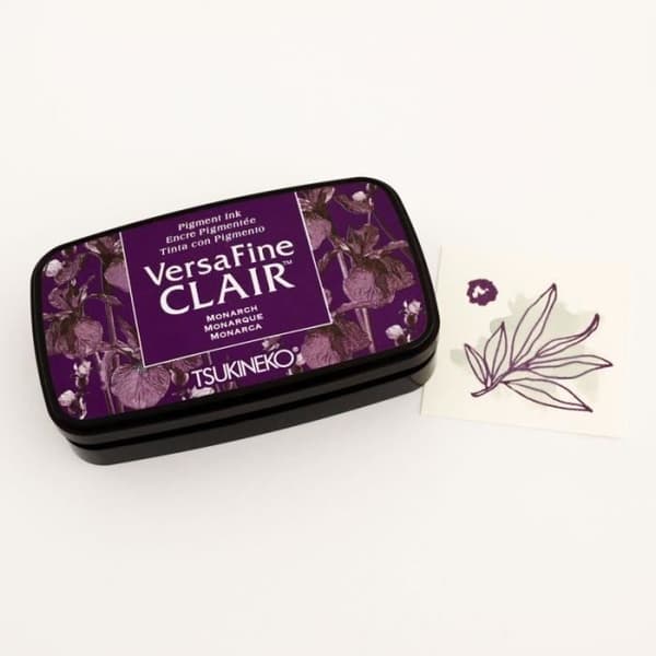 Encre Versafine Clair - Tsukineko - Monarch - Snabbtorkande - Vattentålig - 24 lysande färger