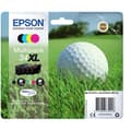 Miniatyrbild 2 av 2: Epson DURABrite Ultra 34XL bläckpatron - Paket med 4 - Svart, Gul, Cyan, Magenta