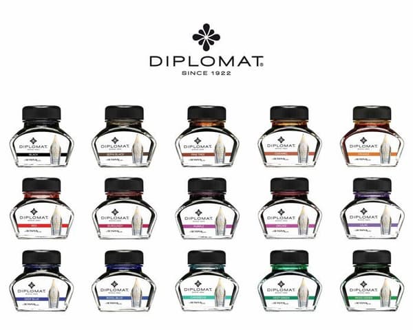 Diplomat Ink - D41001002 - Bläckflaska - 30 ml - Svart