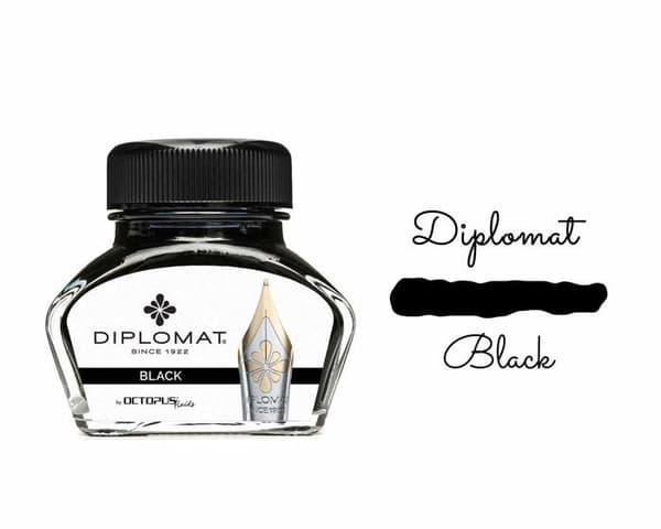 Diplomat Ink - D41001002 - Bläckflaska - 30 ml - Svart