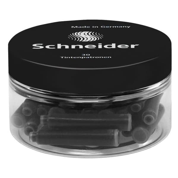 SCHNEIDER Många 30 bläckpatroner - Svart