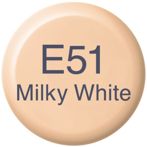 Encre Various Ink för Copic-markör E51 Milky White