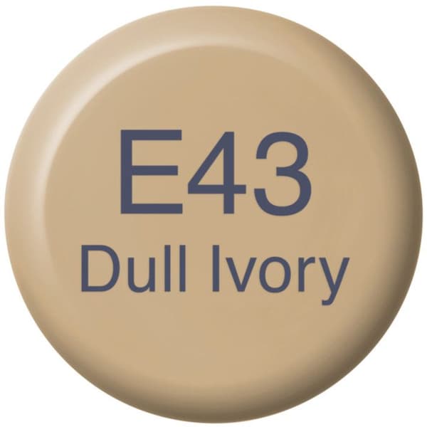 Encre Various Ink för Copic-markörer E43 Dull Ivory
