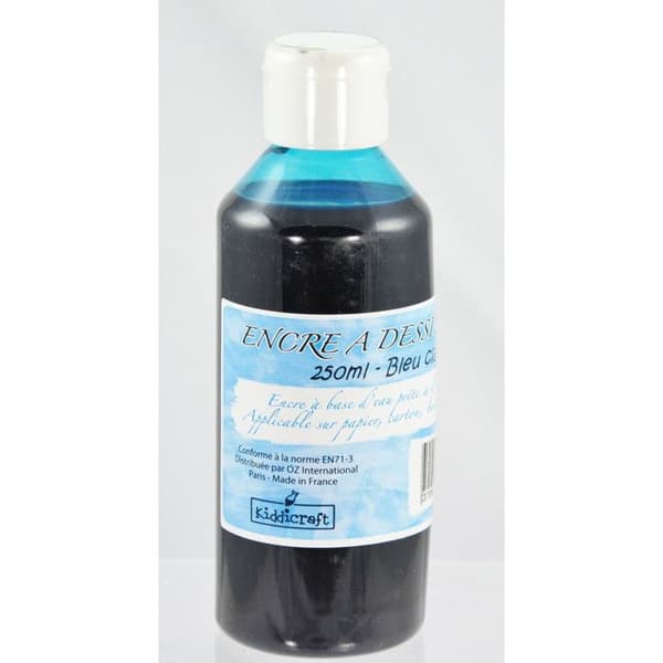 Ljusblå koboltbläck 250 ml