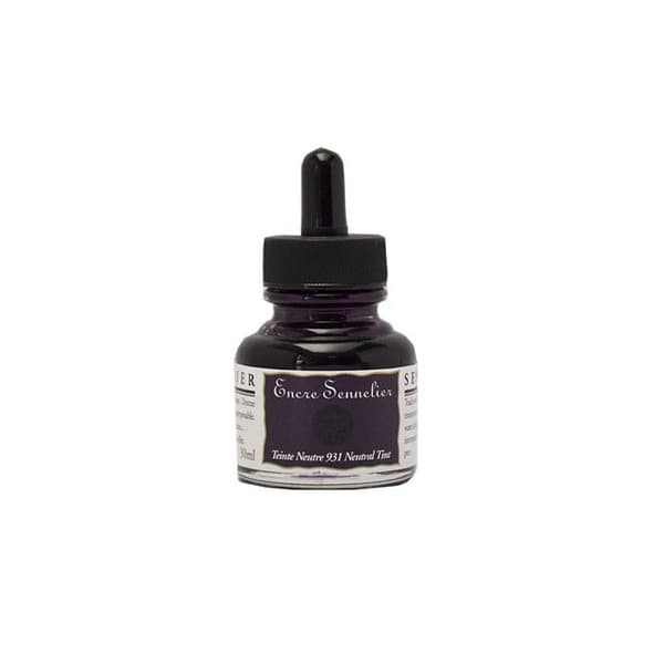 Flacon bläck Sennelier 30ml Neutral nyans 931
