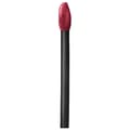 Miniatyrbild 3 av 4: Läppstift - Maybelline - MAY SSTAY MATTE INK - 80 Ruler - Bordeaux - Matt sammetsfinish