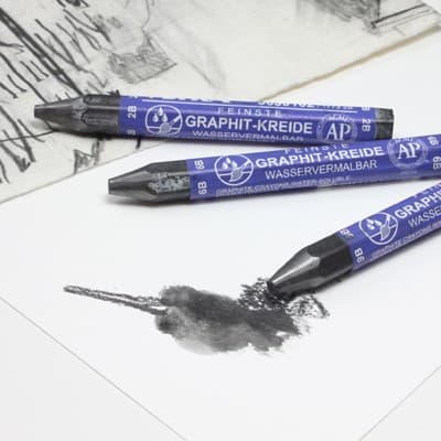 Lyra vattenlösliga Grafitkritor - 2B 6B 9B - 24 st