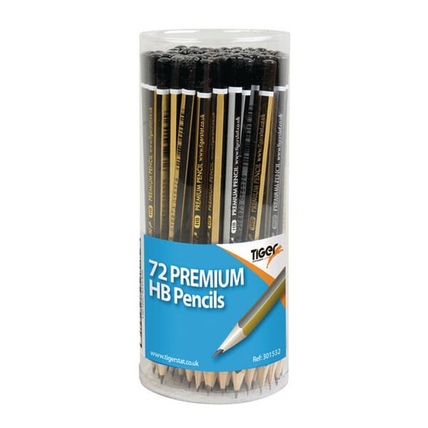 Tiger Stationery Premium HB Pencils