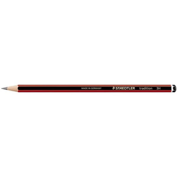 Staedtler Tradition 3H Wooden Pencil (Pack of 12)