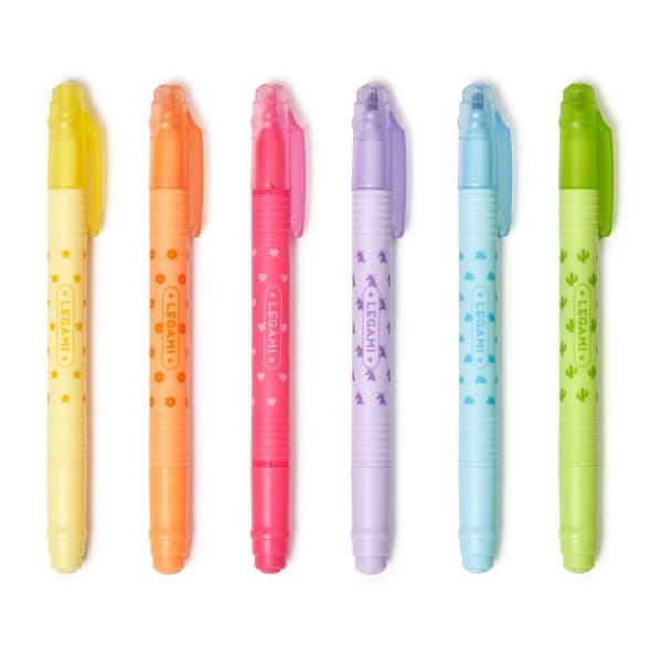 Magic Erasable Highlighters 6-pak
