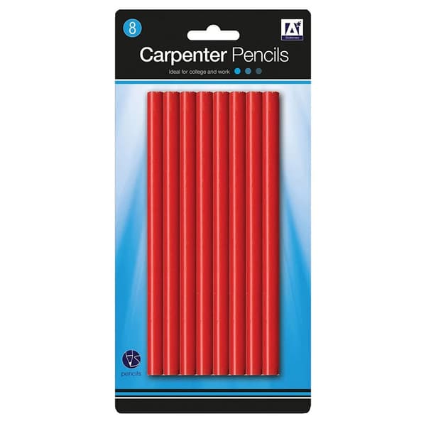 Alannahs Snickarpenna (8-pack) Red One Size