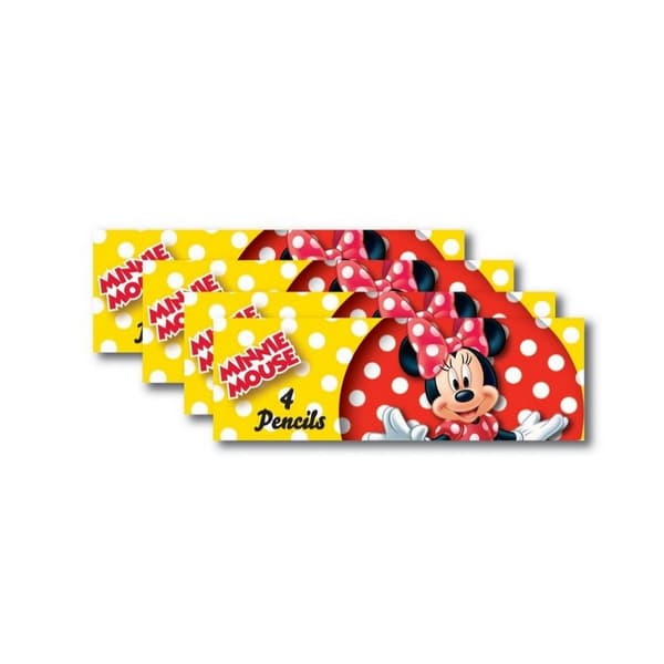Disney Minnie Mouse pennset (8-pack) Red/Yellow One Size