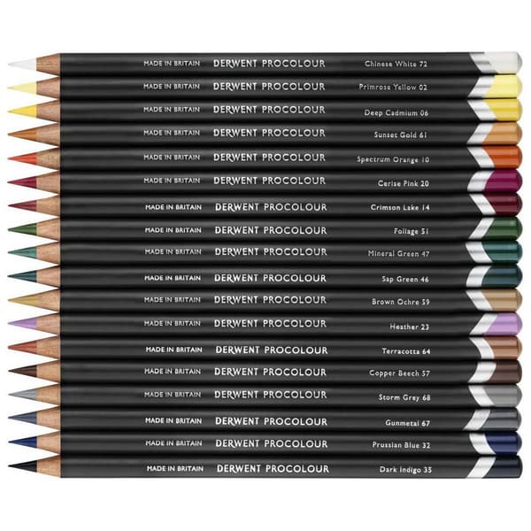 Derwent Metalkasse Blyant Procolour 72 Enheder