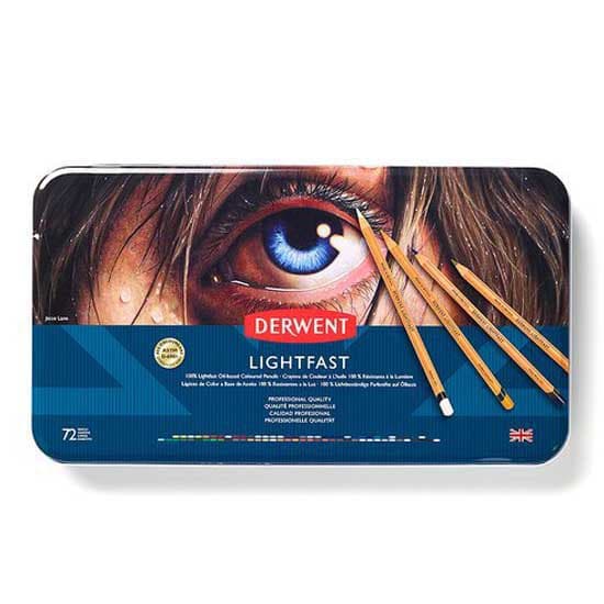 Derwent Metalkasse Blyant Lightfast 72 Enheder