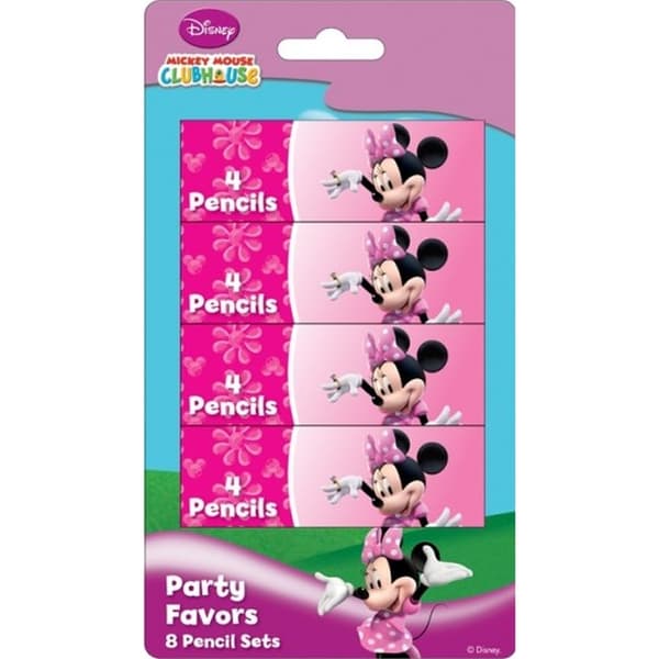 Mickey Mouse Clubhouse Blyertspenna (Förpackning med 32 st) Pink One Size