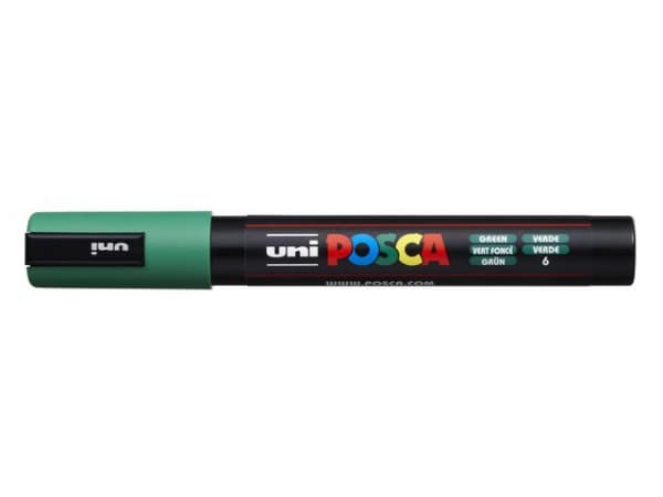 Paintmarker Uni Posca Pc-5M Grønn (1 stk.)