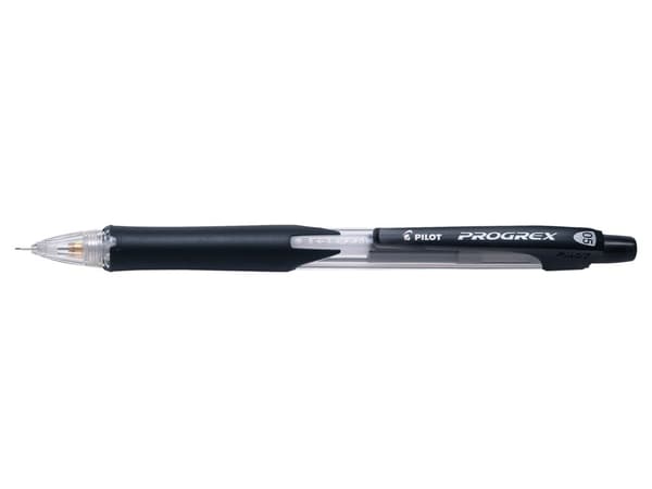 Stiftpenna Progrex 0,5, Svart, Pilot