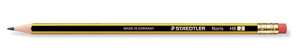Staedtler Noris 122 HB blyant med viskelæder