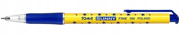 Blå Sunny automatisk kuglepen 0,7 mm