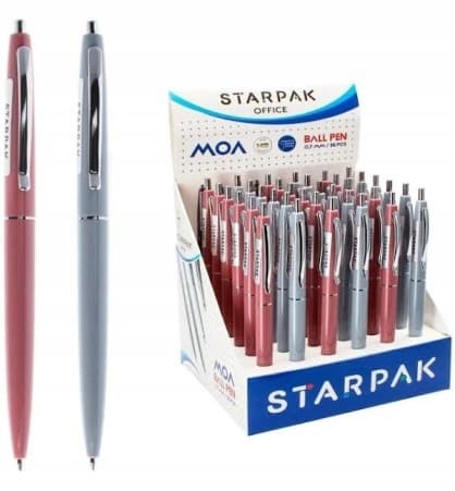 StarPak blå automatisk kuglepen til skolebrug