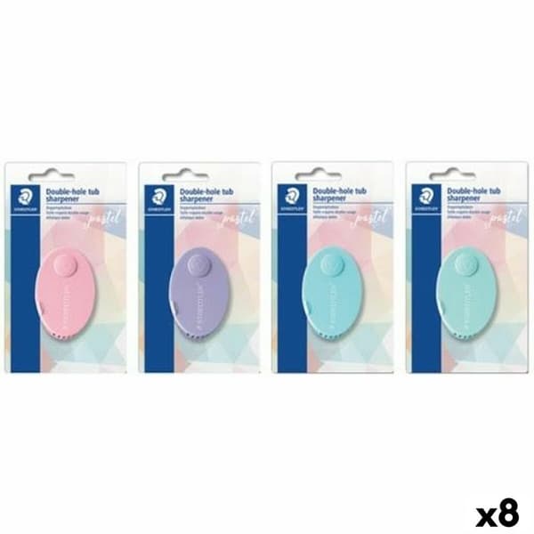 Blyantspidser Staedtler 512 Dobbelt Kage Plastik (8 enheder)
