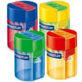 Miniatyrbillede 2 af 2: Blyantspidser Staedtler Multifarvet Med beholder Plastik (10 enheder)