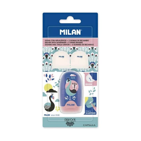 Blyantspidser Milan Capsule Peacock Udskiftninger