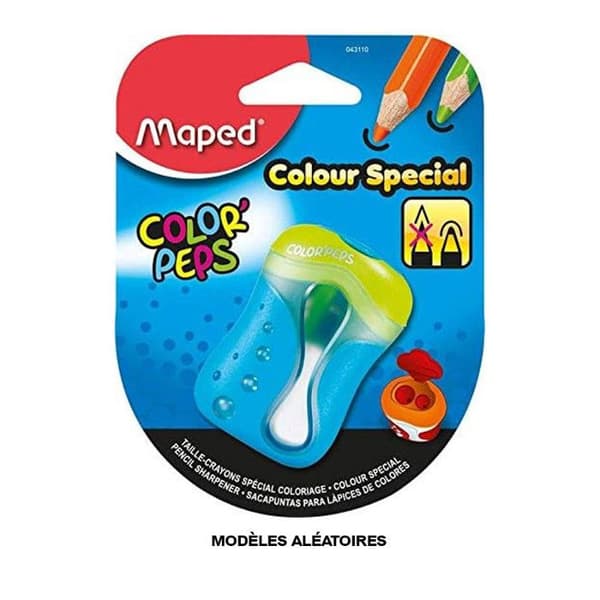 Pennvässare 2 hål - Maped - Color'Peps - Blandad - Barn - Finns i flera färger