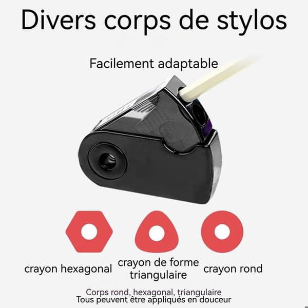 TD® Kvalitet Blyertsvässare Metall Plast Ritning Konst Kreativ Exakt Blyertsvässare Rita Skapa mönster Dubbla ändamål