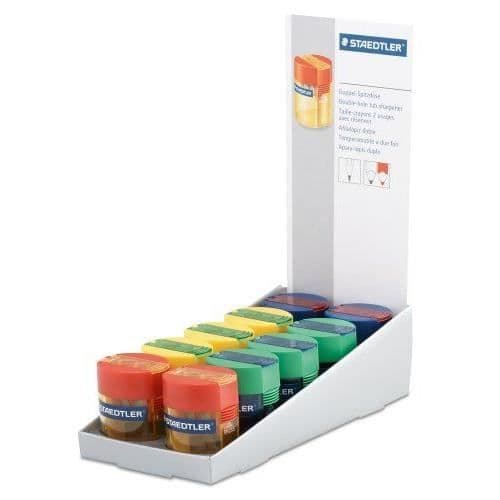 Staedtler 512 006 Pennvässare med dubbla ändamål, blandade färger, paket med 10 stycken UK Import