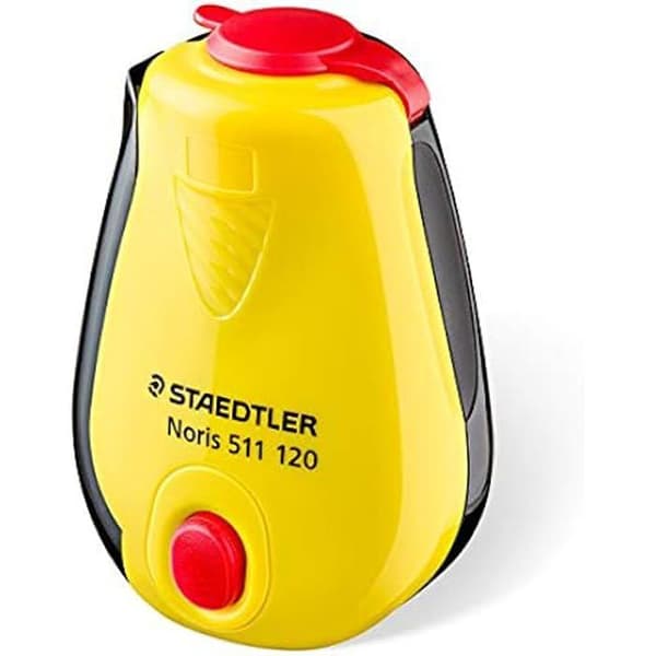 Tärningskniv - STAEDTLER - Noris 511 - För höger- och vänsterhänta - Dubbelriktad vässning - Stopp indikator