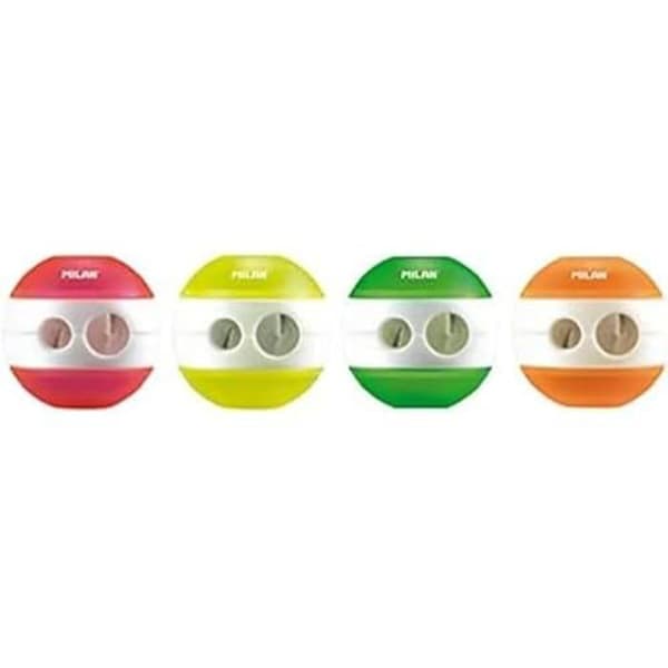 Pennvässare - MILAN - Exhibitor Cube 24 - SPHERE Fluo design - Stålblad - 4 olika färger