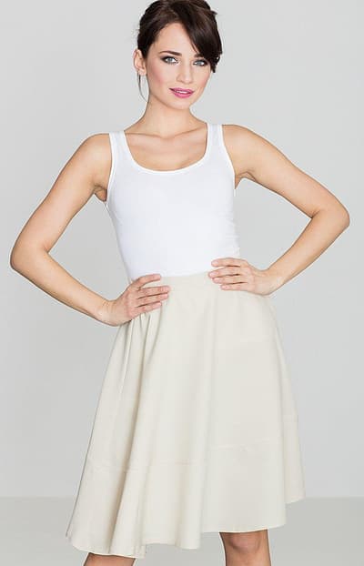 Nederdel K055, Beige, S