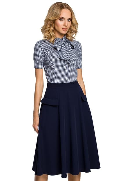 M321 nederdel, Navy Blue, 2XL