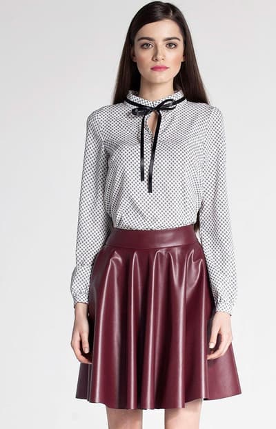 Nederdel ASP0022, BURGUNDY, XS