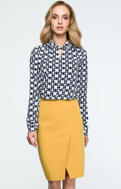 S127 nederdel, gul, 2XL