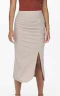 Miniatyrbild 1 av 4: Only - onlEmma Ruching Slit Skirt