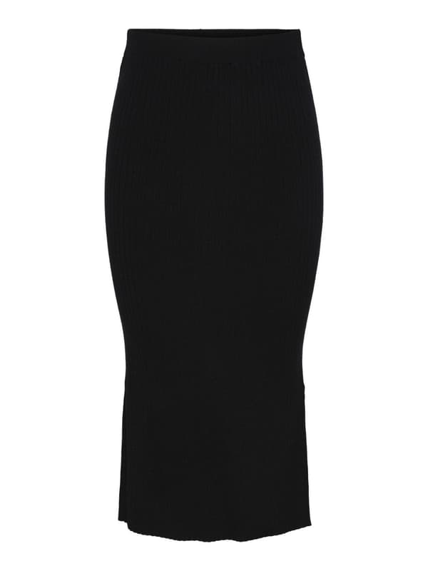 Pieces - pcCrista HW Midi Knit Skirt