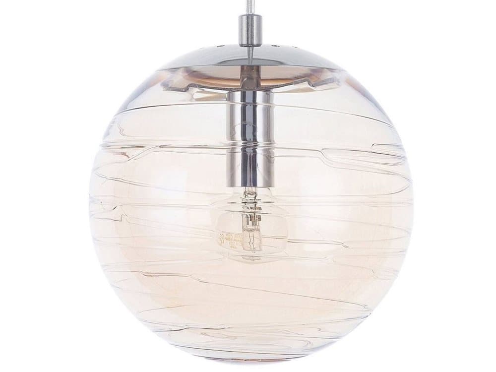 Taklampa bärnstensfärgad MIRNA