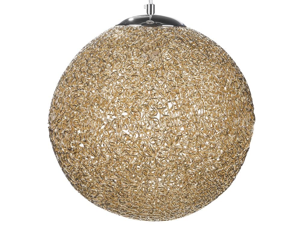 Taklampa guld TURAMA