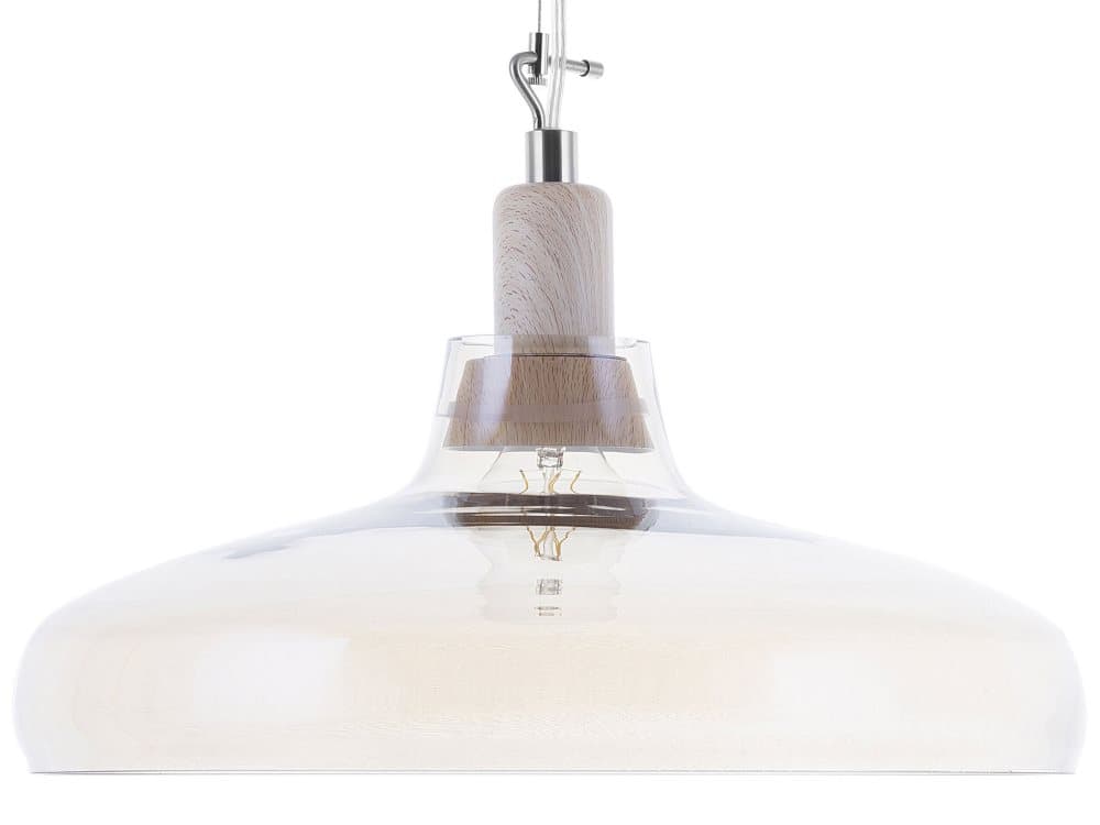 Taklampa bärnstensfärgad ALIKOS